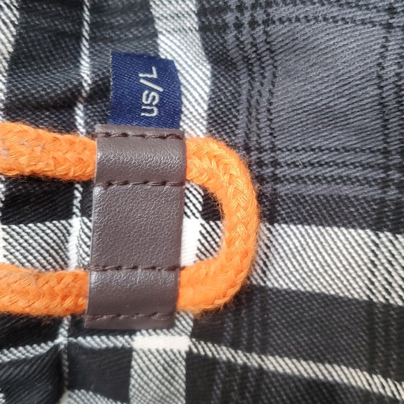 New Men's black/white plaid warm work jacket Large regular snap close - Picture 2 of 6